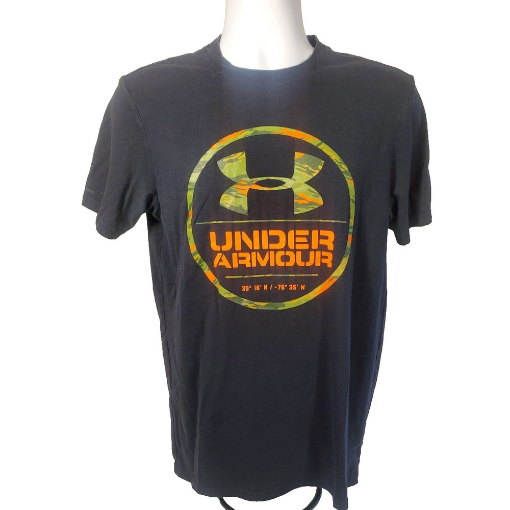 Under Armour Men's S Heat Gear‎ Loose Black T-Shirt